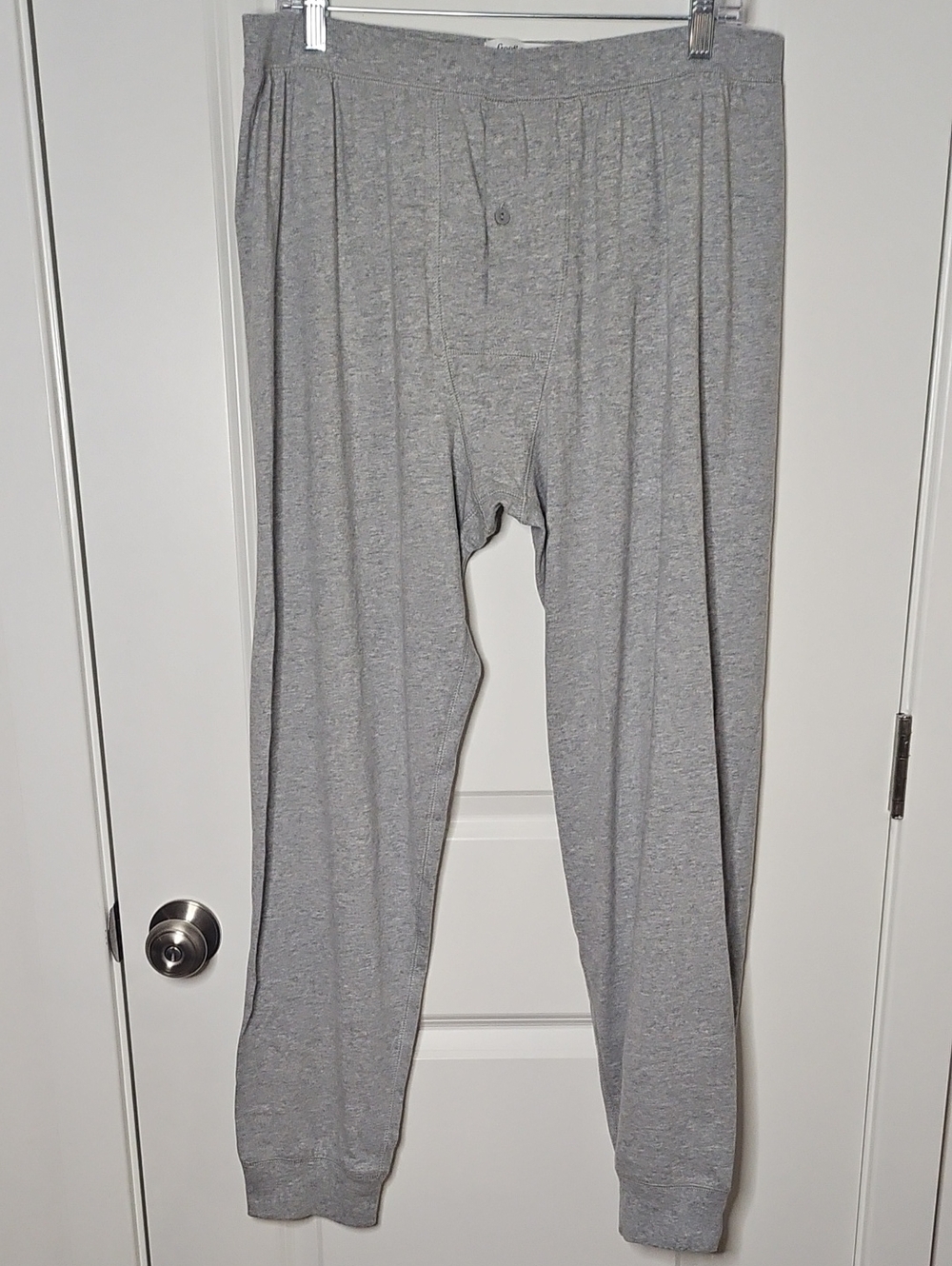 Goodfellow & Co Mens Lounge Pants Large Gray Cotton Pajama Joggers New With Tags